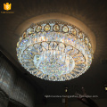 Low ceiling crystal home lamp flush mount China lamparas for indoor decoration 58546